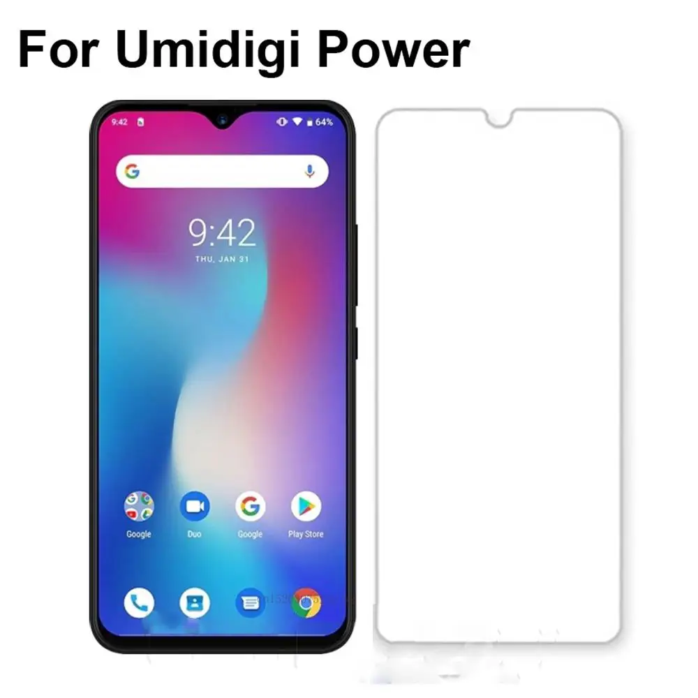 Смартфон UMIDIGI Power экран 6 3 дюйма стеклянная защита мобильного телефона|Защитные стёкла и плёнки для