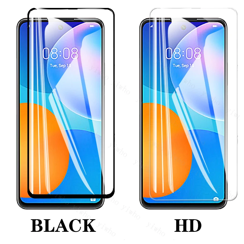 Закаленное стекло для Huawei P Smart 2021 защита экрана камеры P40 Lite 5G P40lite E P30 Y5P Y6P Y7P Y8P |