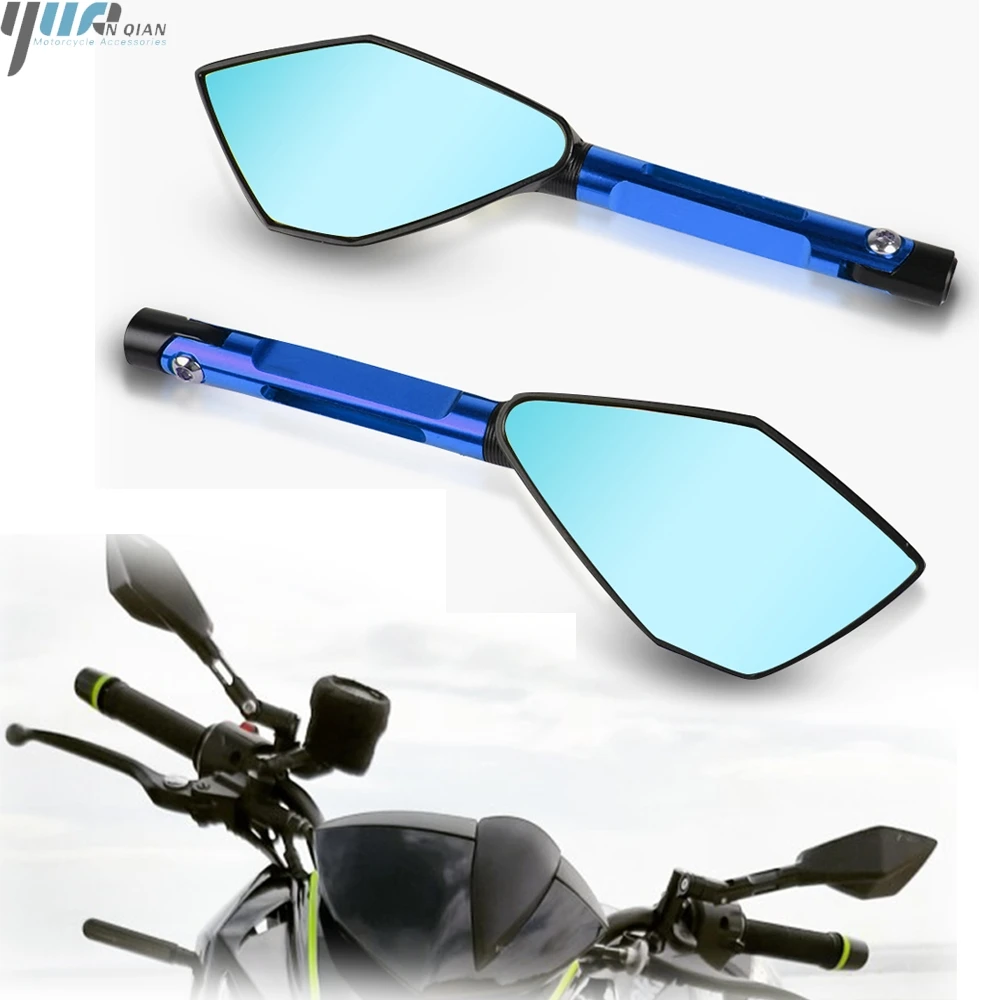 Мотоцикл с ЧПУ алюминиевые зеркала заднего вида боковое зеркало для Honda CB 400 CB1000R