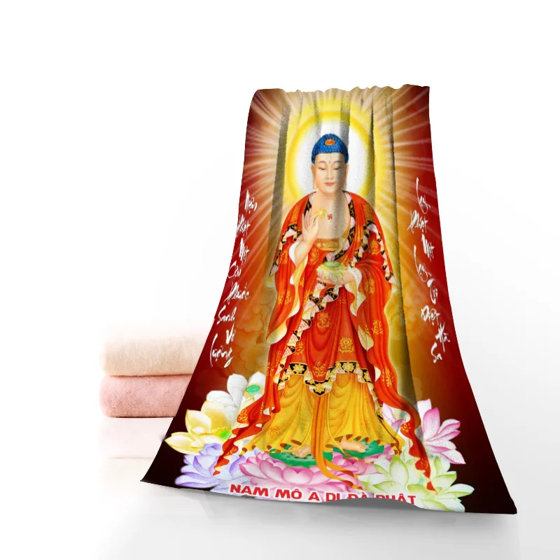 Новое поступление полотенце Будда несколько Цвет микрофибры пляжное для лица