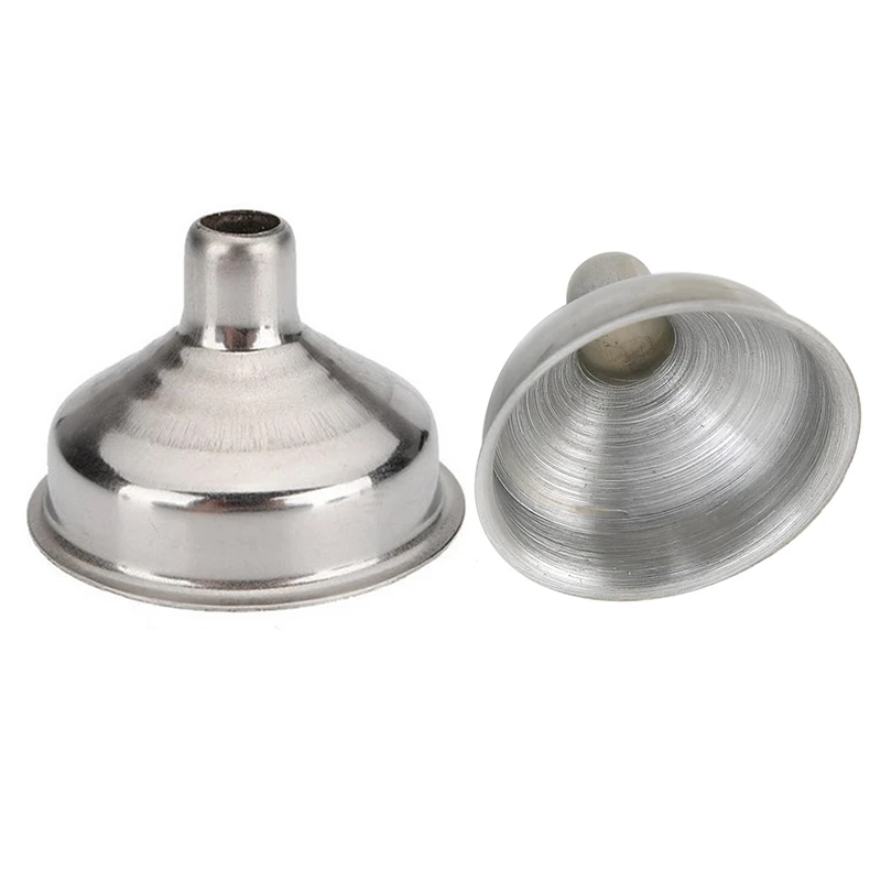 Stainless Steel Kitchen Funnels Liquid Funnel Metal Wide Mouth for Canning Tools For Essential Oil Bottles Flasks | Дом и сад