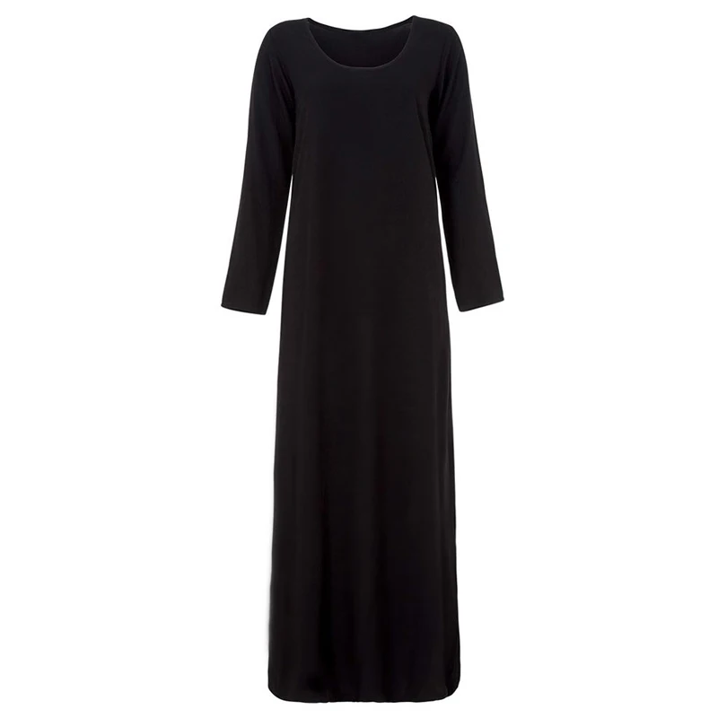 Внутри абайя Дубай Арабский Кафтан женские мусульманские платья Caftan Пакистан турецкие исламские платья Хиджаб Tesettur Elbise Vestido Largo