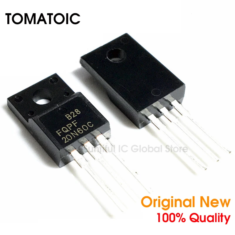 10 шт. FCPF20N60 TO220 FCPF20N60C 20N60C3 P20NM60FP 20N60 TO 220F ЖК дисплей трубка с полевым