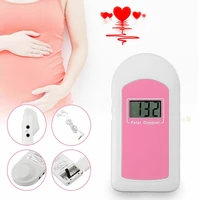 pink baby sound b portable fetal doppler heart rate fetal monitor home hand held pregnancy baby fetal sound heart rate detector