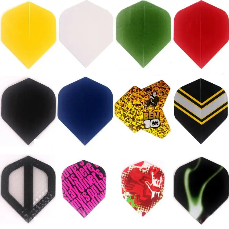 

24 sets 72pcs 2D Cool Bling Dart Flights Darts Tail Outdoor Professional New