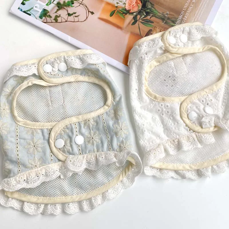 

INS wind belt traction ring chest back pet dog clothes supplies princess spring and summer teddy bichon