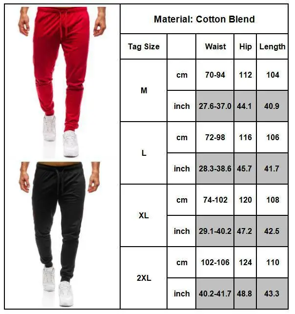 

New Style Men Sport Pants Tracksuit Fitness Workout Joggers Gym Plain Sweatpants Trousers Universal Fashion
