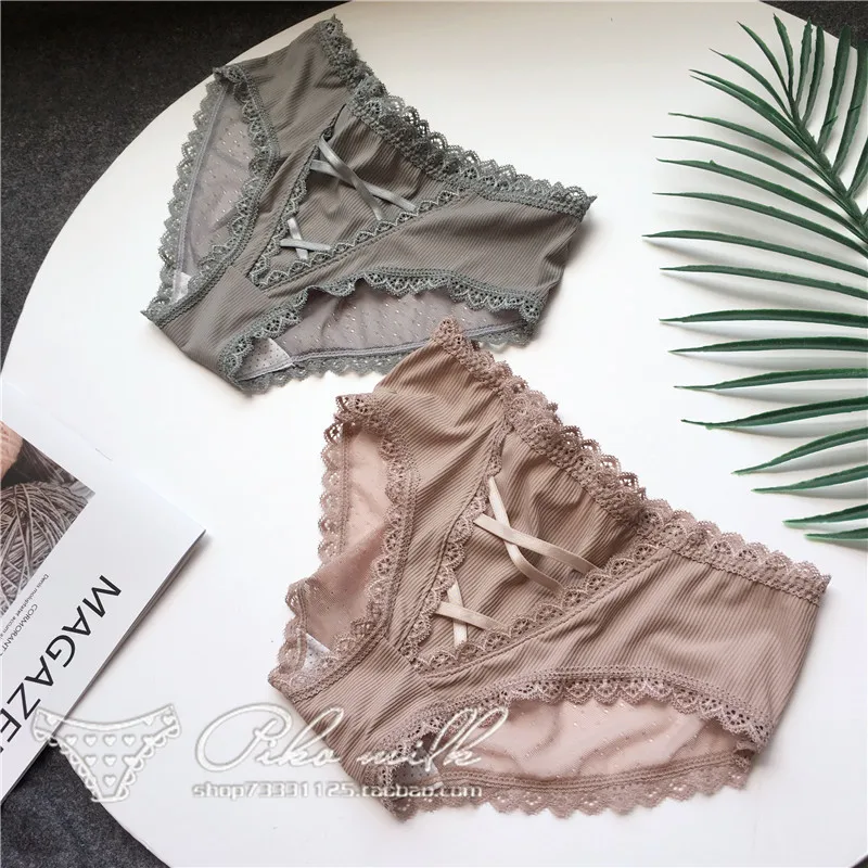 SP & CITY милые кружевные одноцветные Бесшовные нижнее белье прозрачные женские