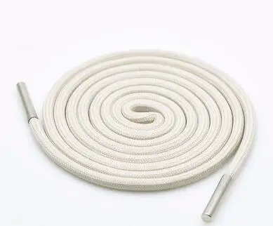 140CM 1Pc Solid Color Polyester Cord 140CM Copper Bead Caps Decorative Cap Rope For Sweater Sports Pants Waist Rope Belt - Цвет: 140CM