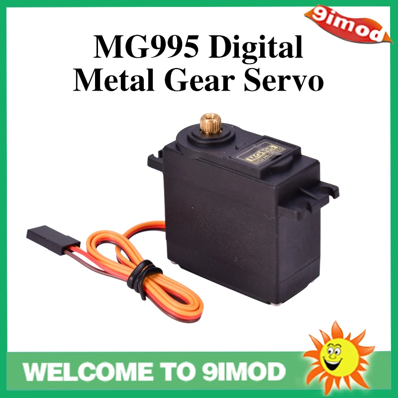 Новое поступление MG995 15 кг цифровой сервопривод 4 8 7 2 в с высоким крутящим