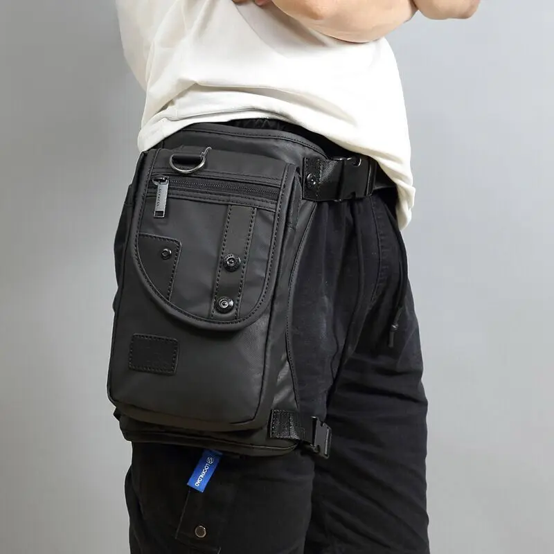 

Motorcycle Riding Waist Leg Bag High Quality Men Waterproof Oxford Ride Leg Bag Drop Fanny Waist Bags Military Crossbody Bag