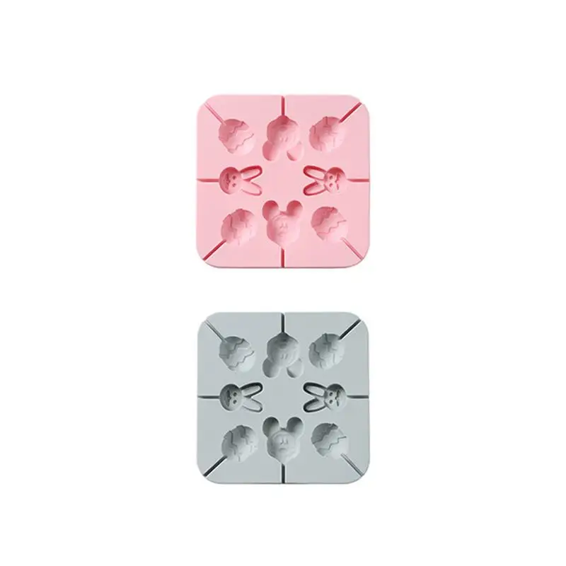 8 отверстий силиконовая форма для выпечки тортов в виде мультяшного героя