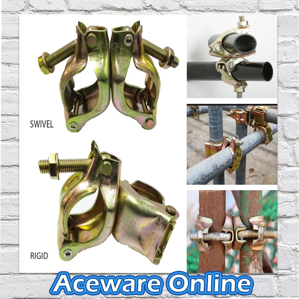 

Construction Clamp Scaffolding Clamps Rigid and Swivel