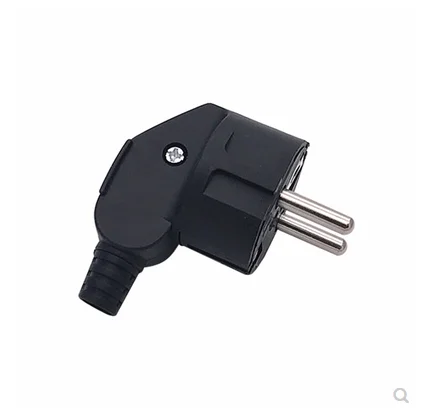 Eu AC Power Adapter Socket 16A 250V Connector Cable Electrical Plug White Black Male Converter Adaptor Detachable | Электроника