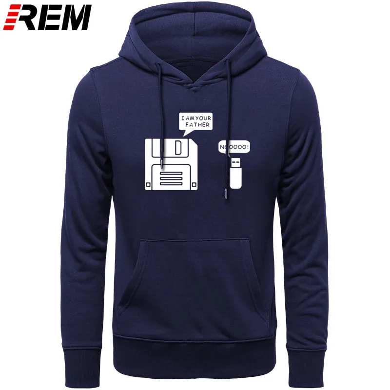REM USB дискета я ваш отец мужские хлопковые с длинным рукавом юмором диск повседневные Camisetas Hombre мужские кофты с капюшоном, толстовки