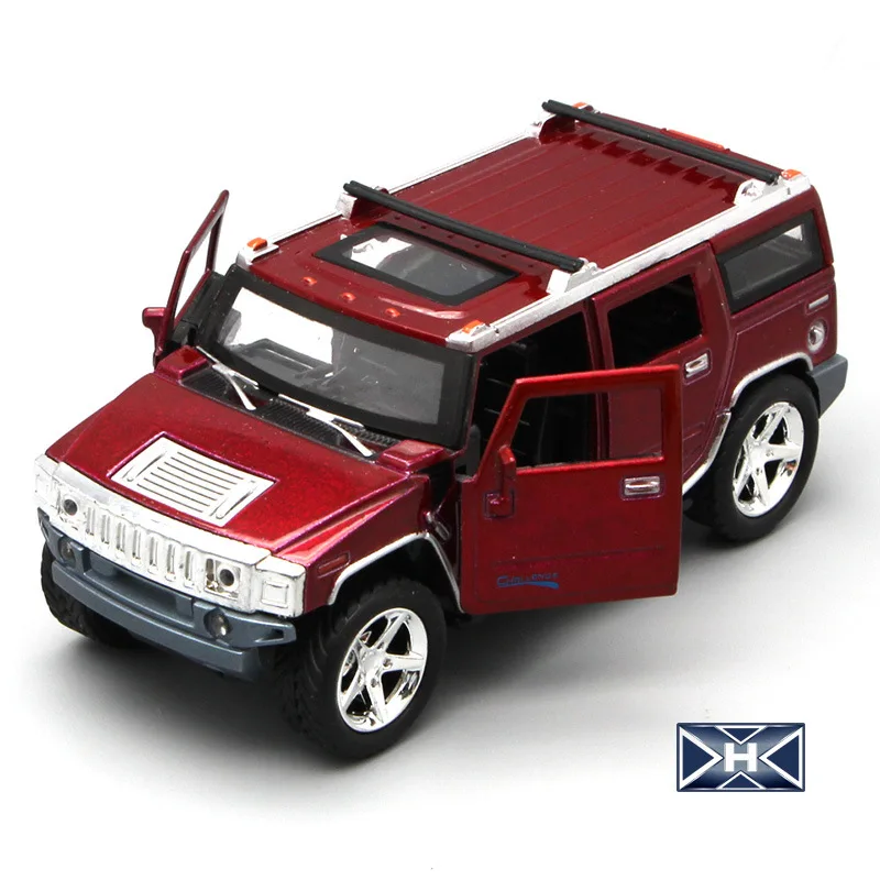 Модель внедорожника Hummer H2 в масштабе 1:32 модель автомобиля из сплава со звуком и
