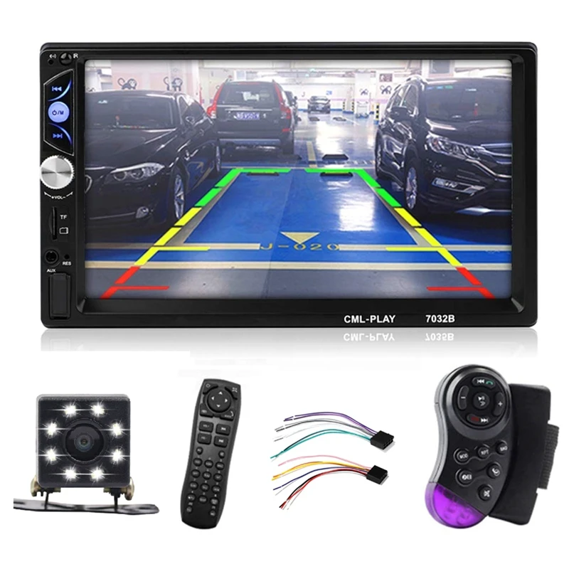 Автомобильный Радио пресс Sn 7 HD дюймовый 2 Din In-Dash MP5 плеер o видео усилитель с