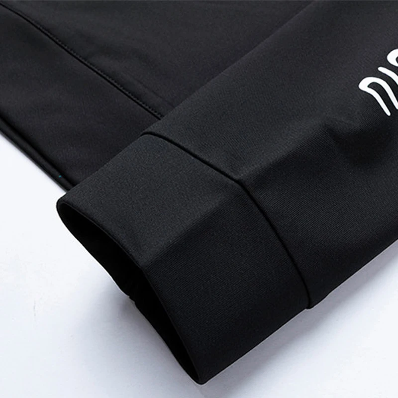 Мужской спортивный костюм с капюшоном повседневный комплект из 2 предметов для