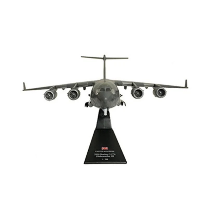 Коллекция 27 см 1:200 версия британских ВВС C 17 Global Overlord III тактическая транспортная