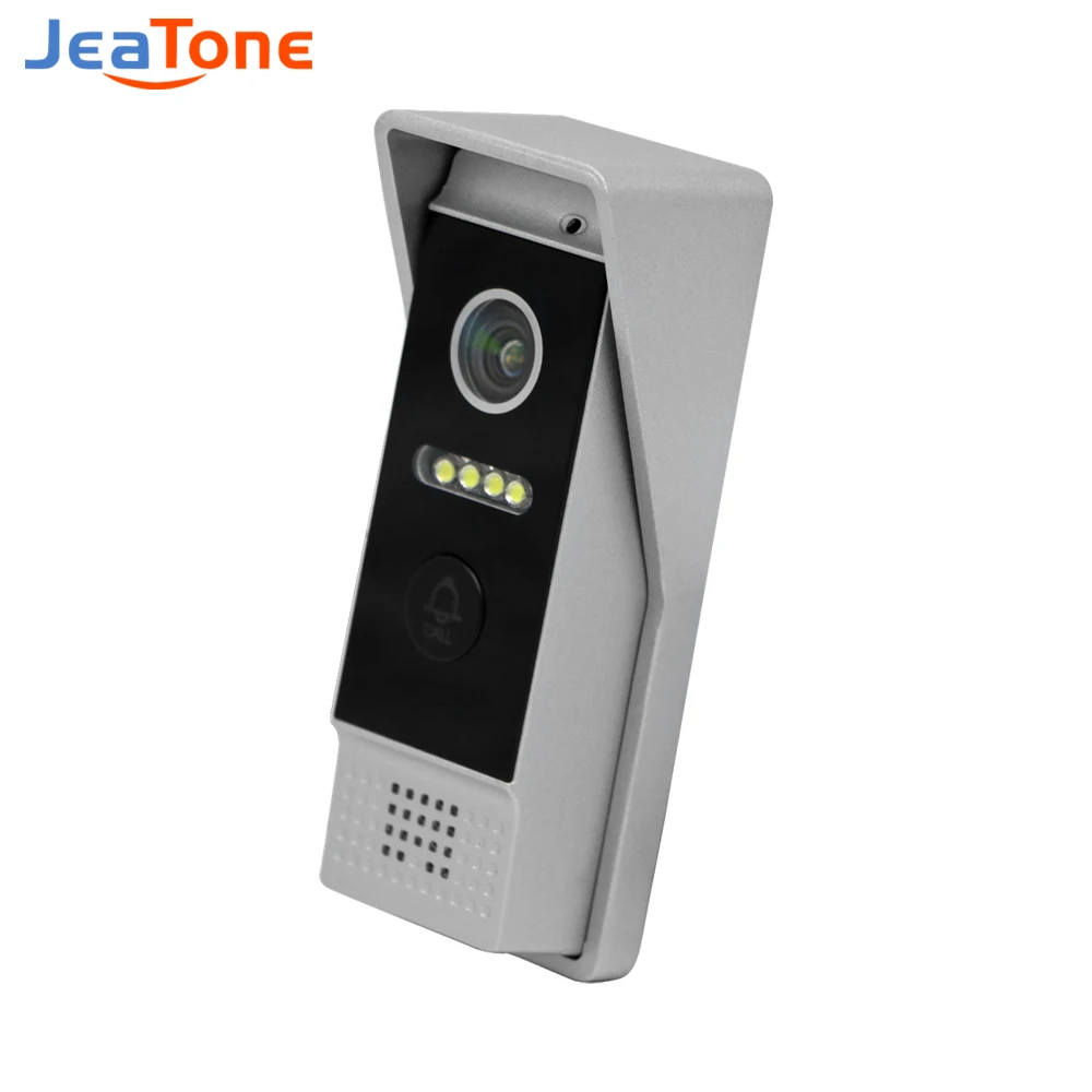 JeaTone WiFi Waterproof Doorbell POE Outdoor Call Panel For Video Intercom Extra Doorbell IP 720P 87203