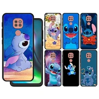 Cute Lilo Stitch Phone Case For Motorola Moto G30 Play Plus One Fusion Plus Power Lite E6s Soft Silicone Back Cover