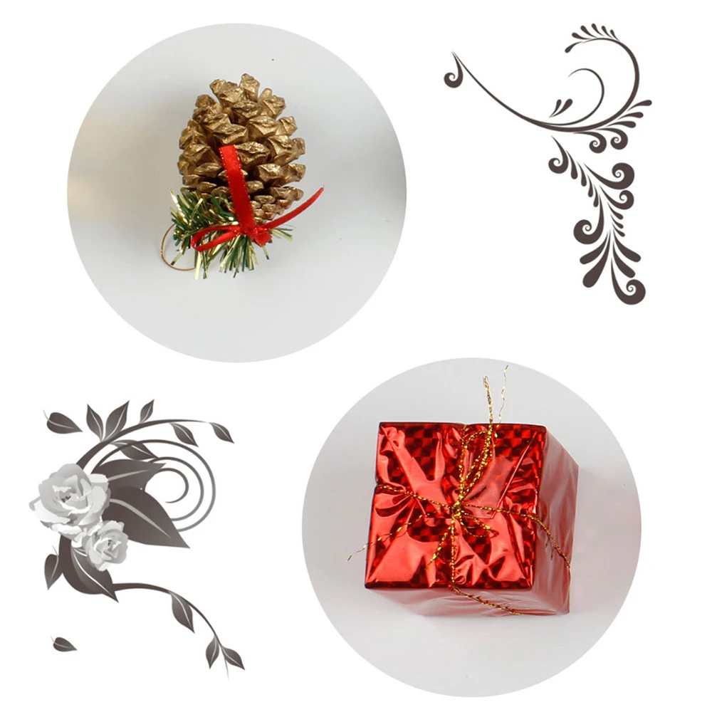 Сосновый конус Рождественский шар кулон набор Рождественская елка висячие