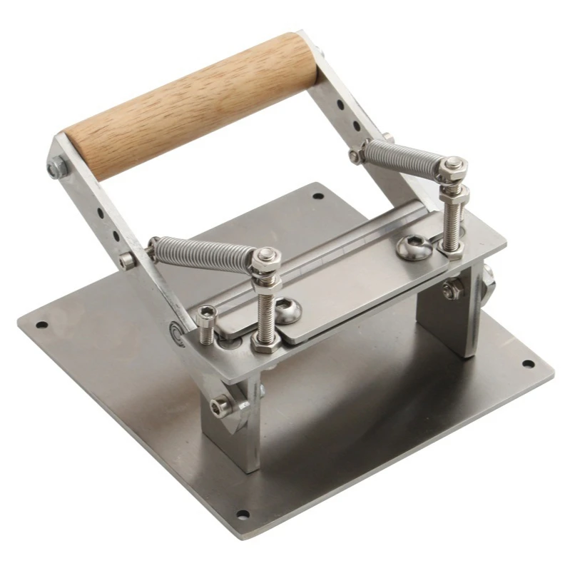 Дешево Машина для очистки кожи, ручная работа, ремень из нержавеющей стали для самостоятельной посадки, тонкая стружка