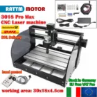 EU Free VAT 3018 Pro Max GRBL контроль DIY CNC маршрутизатор 30x18x4,5 см, 3-осевой Pcb ПВХ фрезерный станок с автономным управлением