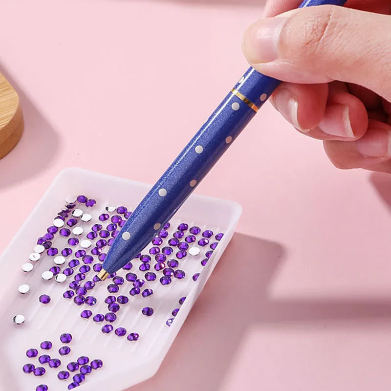 

1Pc Diamond Painting Drill Pen Tool 5D Rhinestones Cross Stitch Point Drill Pen Embroidery Crystal Pen Handmade Craft Kits