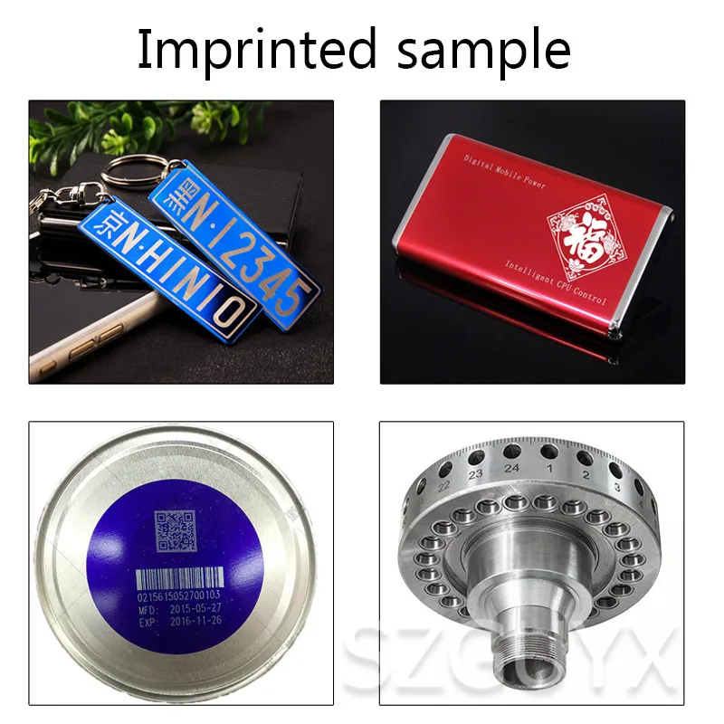 

Multifunction ceramics metal plastic marking Sculpture Cabinet fiber laser marking machine Intelligent laser marking machine