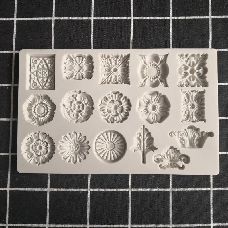 Силиконовая Форма Sugarcraft в форме цветка печенье шоколадная форма инструмент для