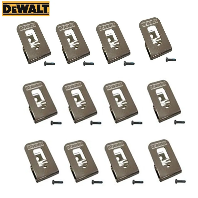 659916 00sv для ремня Dewalt с крючком и винтом 12 в 18 20 DC855KA DCF827KL DCF826KL DCF826 DC825B|Аксессуары