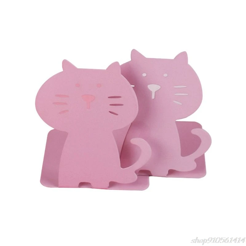 

2pcs Cartoon Animal Bookends Book Stand Support Desktop Office Magazine Organizer Rack Shelf Holder N12 20 Dropshipping