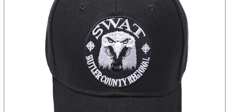 Новая брендовая мужская тактическая бейсбольная кепка Eagle SWAT, армейская бейсболка, хлопковая кепка, Регулируемая Мужская Уличная Бейсболка Кепка Gorras