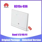 Huawei LTE CPE B315s B315s-936 modem4G LTE категории 4 CPE Huawei мобильная точка доступа wifi маршрутизатор 4g сим-карты разблокированный 4g роутер