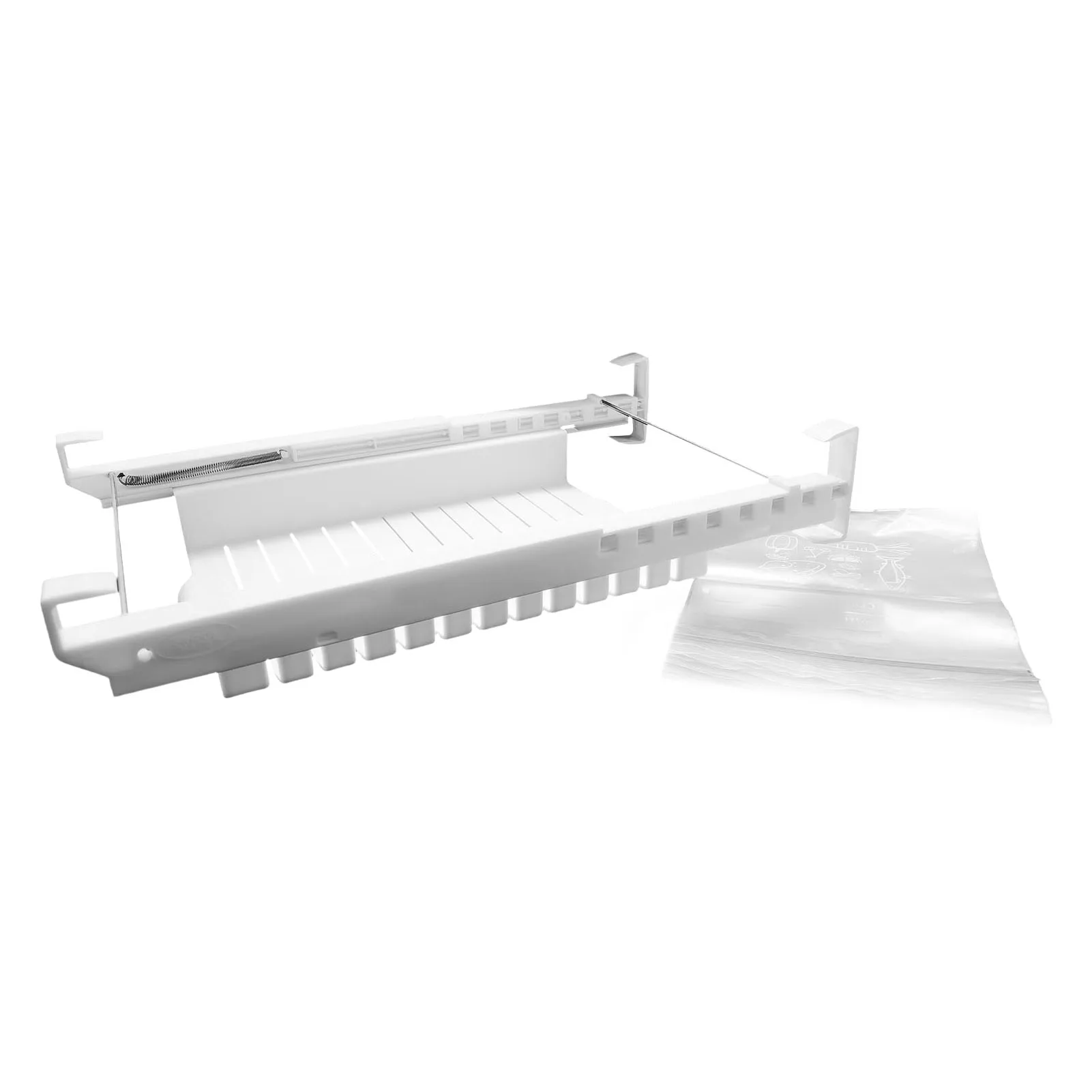 

Fridge Organizer Bins Easy Fridge Organizer Seal-Top Bags Organizes 10 Bags Perfect For Leftovers Easy To See Or Install Suitabl