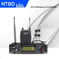 ntbd s510 in ear monitor wireless system professional for stage performance hip hop karaoke