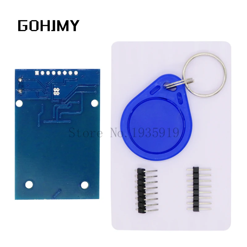 

50pcs MFRC-522 RC-522 RC522 Antenna RFID IC Wireless Module For Arduino IC Key SPI Writer Reader IC Card Proximity Module GOHJMY