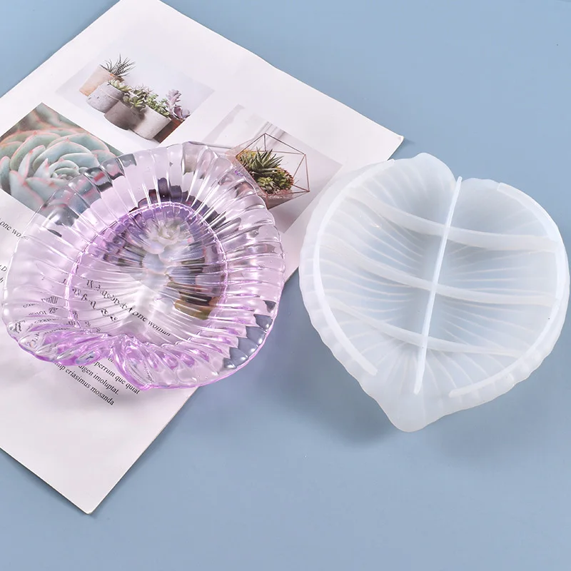 

Прозрачная эпоксидная форма «сделай сам», силиконовая форма для хранения листового диска, фруктов, закусок, ювелирных изделий, ожерелий, ко...