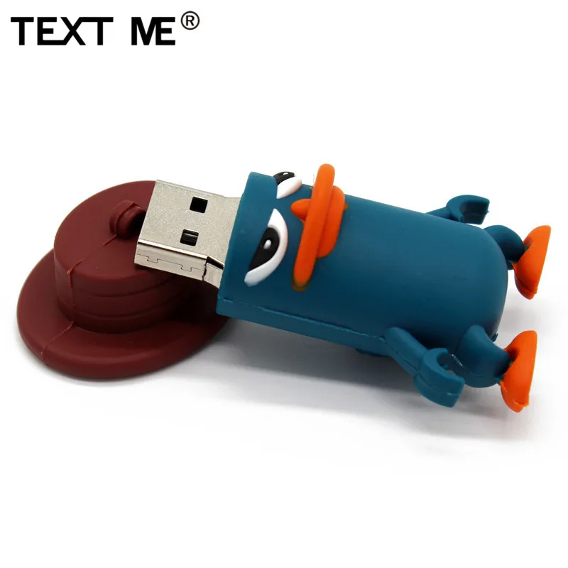 TEXT ME OTG USB stick модель утки usb 2 0 флеш накопитель 4 ГБ 8 16 32 карта памяти|USB