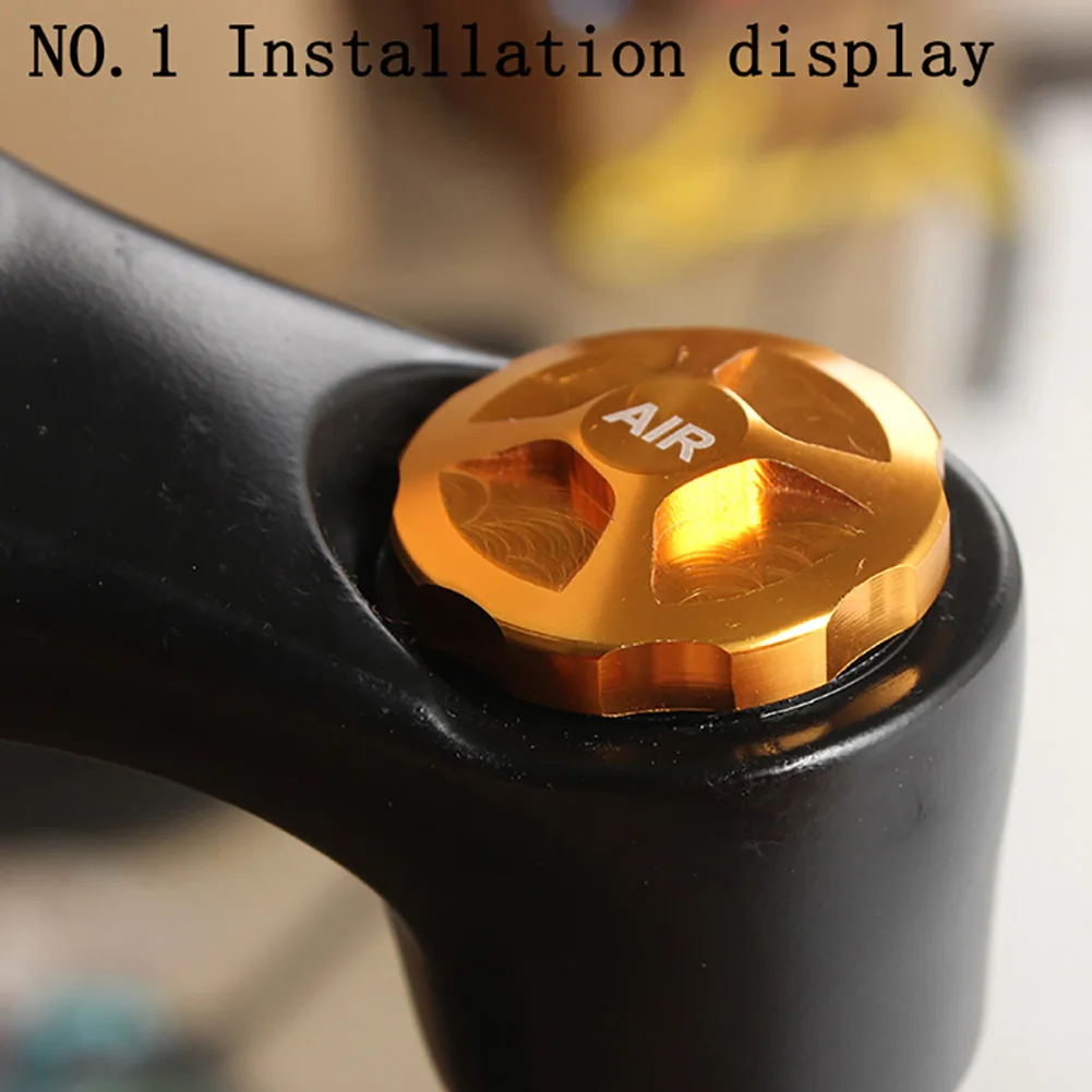 Алюминий сплав горный велосипед Передняя Вилка Газа Чехол протектор Кепки