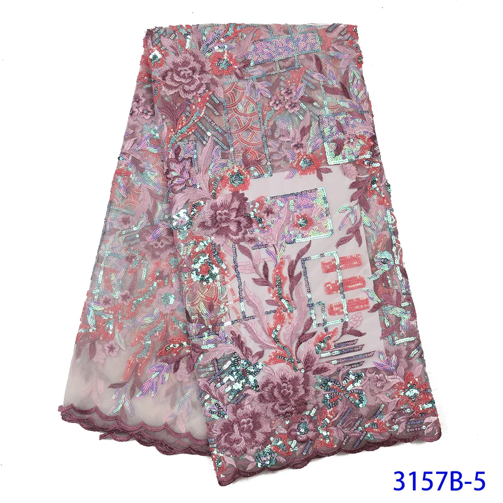 Роскошные африканские вышитые кружева с блестками для свадьбы 2020 высокое