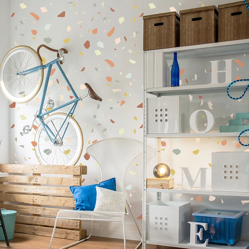 5 шт. Мультяшные Красочные камни настенные наклейки для дома украшения детской