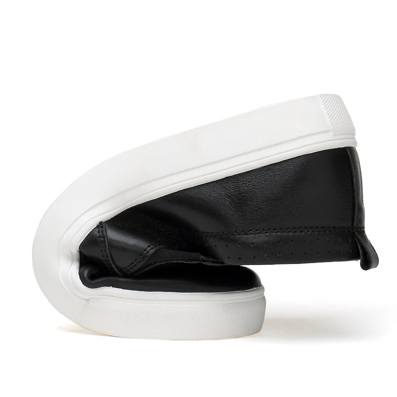 Мужские кожаные туфли CLAXNEO повседневные лоферы из натуральной кожи для прогулок