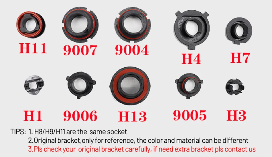 

H11 H1 H7 Led Headlight Bulb For Auto Mini 9012 9005 9006 H8 H9 H4 Car Lights HB4 HB3 Lamps 360 Super 5000K 6000K 8000K