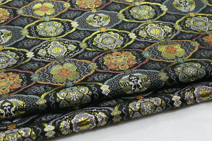 Кукла в кимоно Cheongsam декоративный ручной кружевной пояс Материал Ткань для поделок жаккардовая парча шелковая ткань японский и корейский стиль