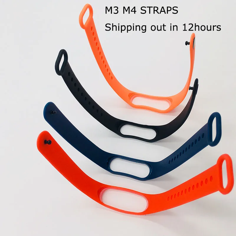 Ремешок m3 m4 для фитнес браслета сменный Браслет Для xiaomi mi band 3 Band