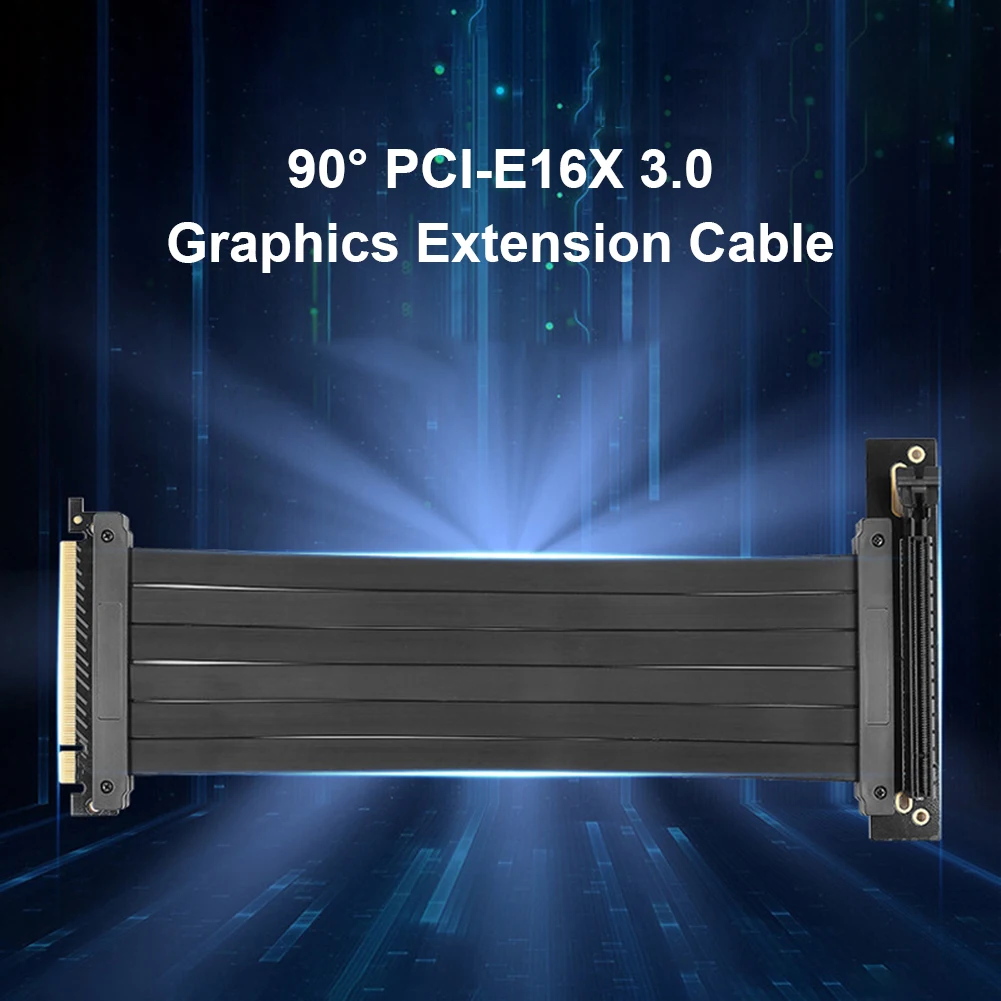

10 дюймов PCIe 3,0 16X Удлинительный кабель PCI-E X16 удлинитель для головок высокими антиокислительными свойствами стабильную передачу сигнала с уг...
