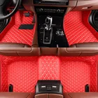 Водонепроницаемый кожаный напольный коврик LHDRHD для KIA sportage 3 4 ql 2018-2019 года, автомобильные аксессуары