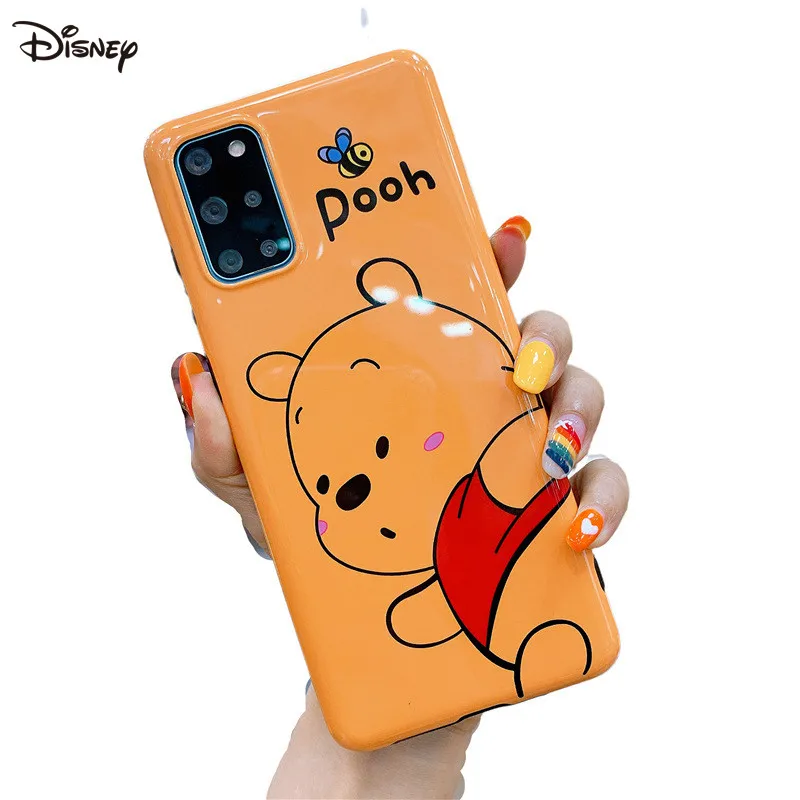 

Disney original phone case for Samsung NOTE 20 Ultra case s10+ S20 PLUS note10 cute Pooh drop protection phone cover